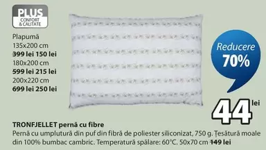TRONFJELLÉT pernă cu fibre