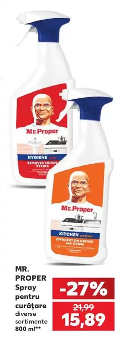Spray pentru curățare diverse sortimente