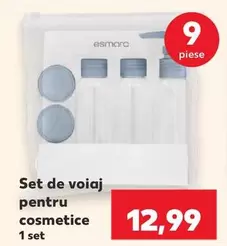 Set de voiaj pentru cosmetice