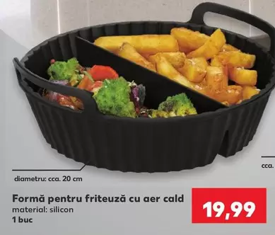 Formă pentru friteuză cu aer cald