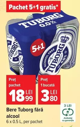 Tuborg - Bere fără alcool