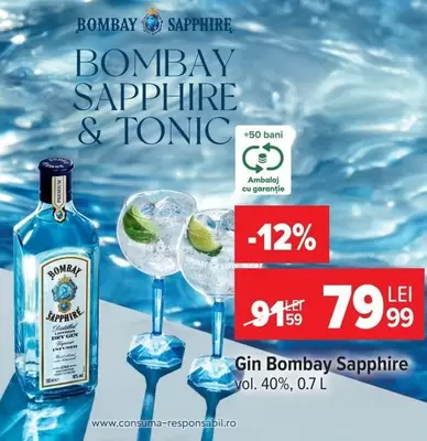 Gin Bombay Sapphire