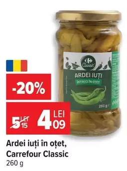 Ardei iuți în oțet