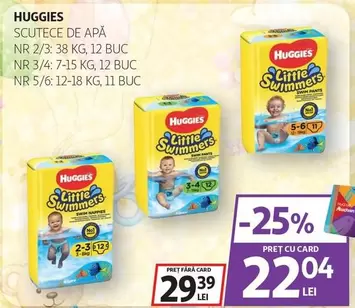 Huggies - SCUTECE DE APĂ