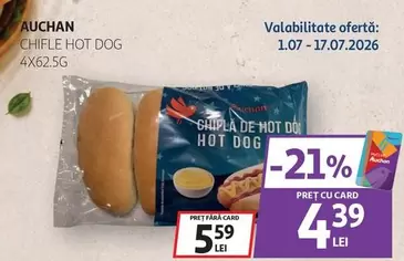Auchan - CHIFLE HOT DOG