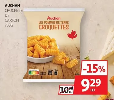 Auchan - LES POMMES DE TERRE CROQUETTES