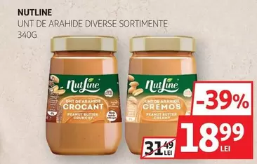 Nutline - UNT DE ARAHIDE DIVERSE SORTIMENTE