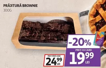 Auchan - Prăjitură Brownie