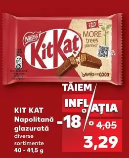 KIT KAT Napolitană glazurată
