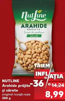 Nutline - Arahide prăjite și sărate