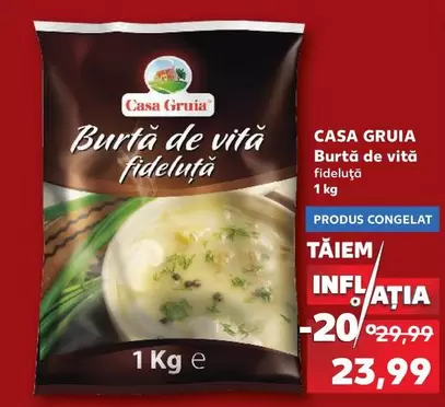 Burtă de vită fide luță