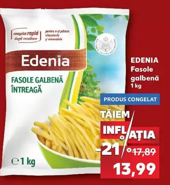 Fasole galbenă întreagă