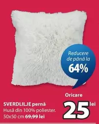 SVERDLILJE pernă