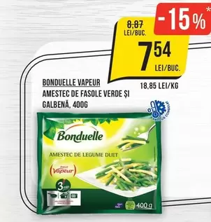 AMESTEC DE FASOLE VERDE SI GALBENA