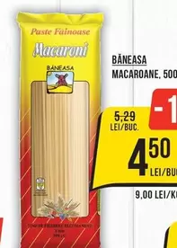 Paste Fainoase Macaroni