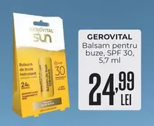 Gerovital - Balsam pentru buze, SPF 30