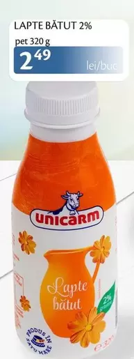 LAPTE BĂTUT 2%