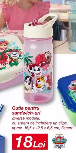 Cutie pentru sandwich-uri