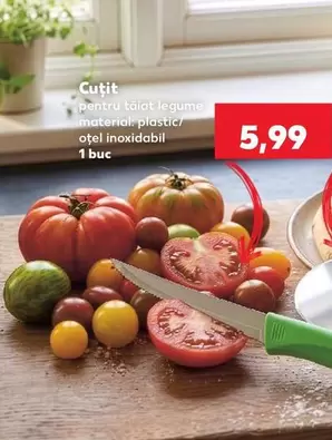 Cuțit pentru tăiat legume