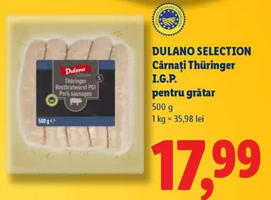 Cârnați Thüringer I.G.P. pentru grătar