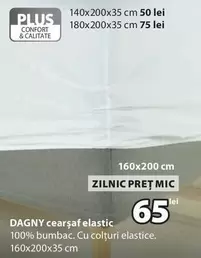 DAGNY cearșaf elastic