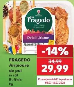 Aripioare de pui în stil Buffalo