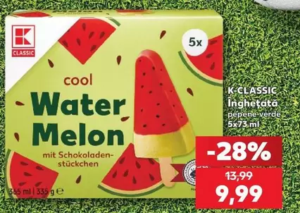 cool Water Melon mit Schokoladen-stückchen