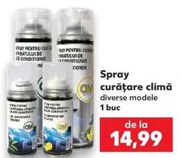 Spray curățare climă