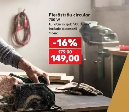 Fierăstrău circular 700 W
