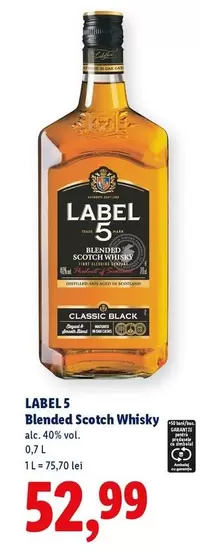 Blended Scotch Whisky