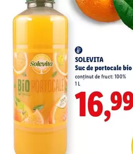 Suc de portocale bio