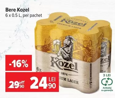 Bere Kozel Premium Lager