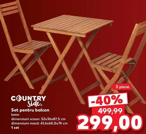 Set pentru balcon