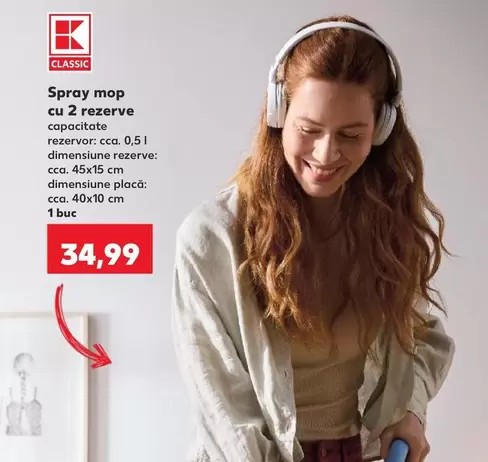 Spray mop