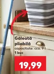 Găleată pliabilă
