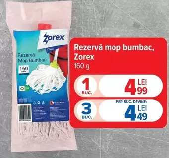 Rezervă mop bumbac