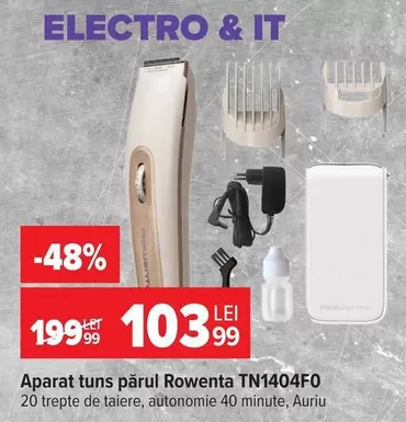 It - Aparat de tuns părul TN1404F0