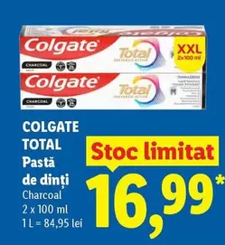 Total - Pastă de dinți Charcoal