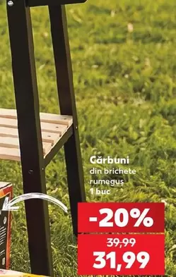 Cărbuni din brichete rumeguș