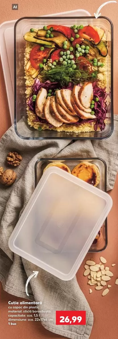 Boîtes alimentaires