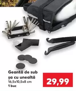 Geantă de sub șa cu unealtă