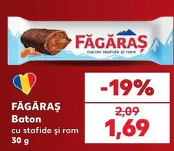 Baton cu stafide si rom