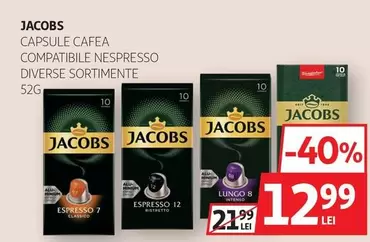Jacobs - CAPSULE CAFEA COMPATIBILE NESPRESSO DIVERSE SORTIMENTE
