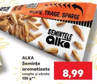 Seminte aromate coapte si sarate