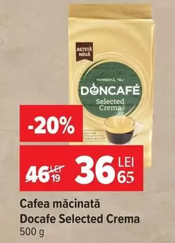 Cafea macinata Selected Crema