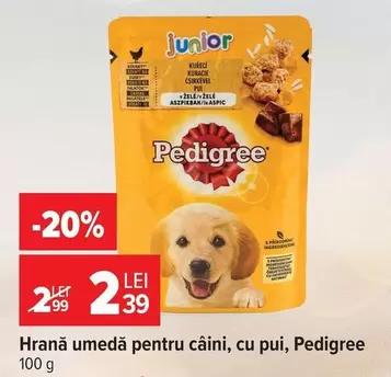 Hrană umedă pentru câini, cu pui