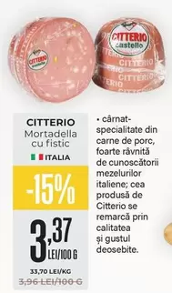 Mortadella cu fistic