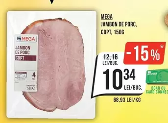 JAMBON DE PORC, COPT
