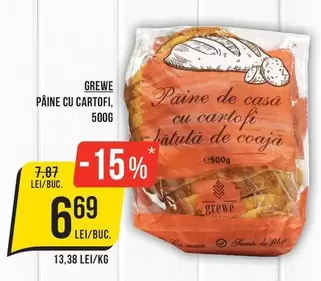 Paine cu cartofi