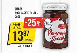 ROȘII USCATE, ÎN ULEI